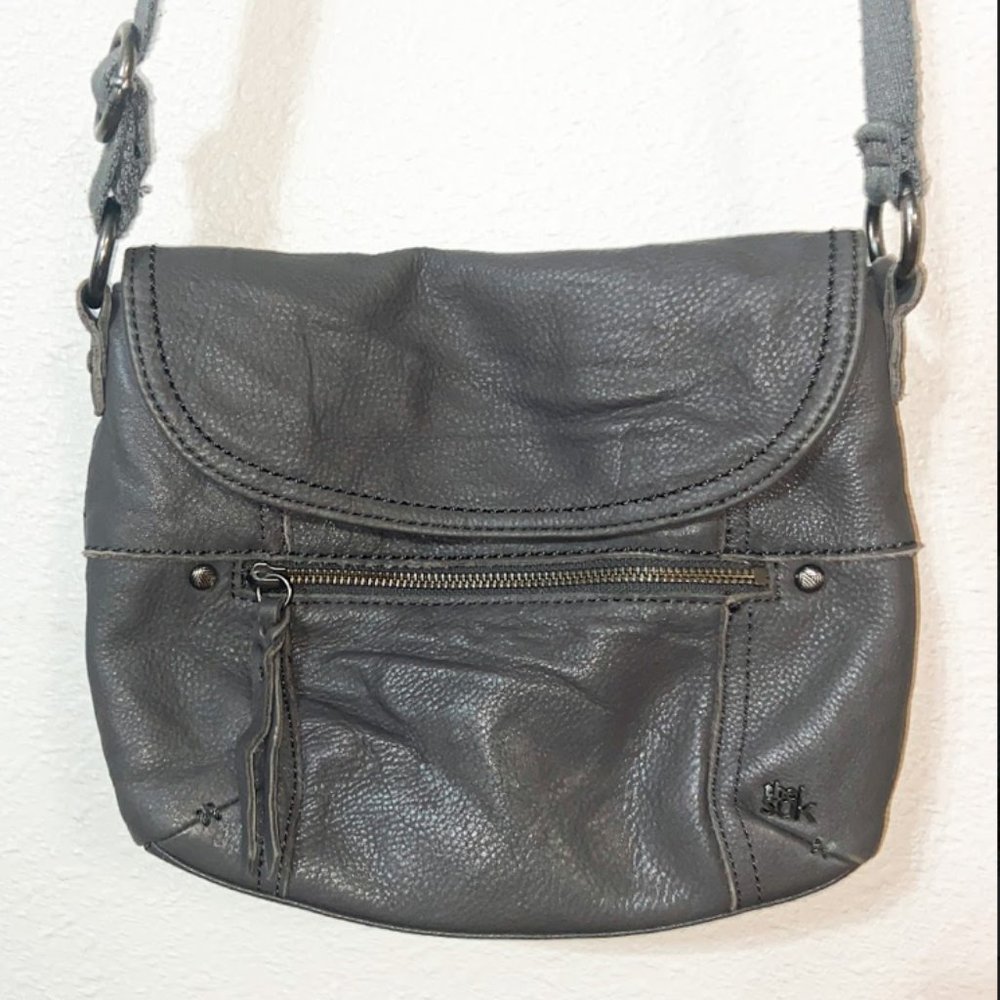 COPY - The Sak Leather Messenger Bag